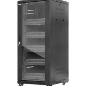 INTELLINET - 716239 - Gabinete 19" Pro Line con extractores de aire, 27U