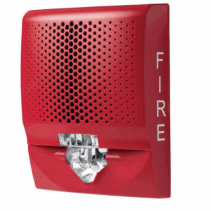 KIDDE F_EG4SVRF - Altavoz con Strobo Montaje en Muro / Rojo / FIRE