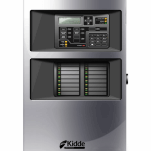 KIDDE F_VS4GSP - Panel de Incendio Direccionable / Sistema de hasta 4 Lazos con 1 Lazo de 250 Dispositivos Instalado / 110V / Gris / Español