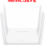 MERCUSYS AC10 - Router inalámbrico AC1200 / 2 Puertos LAN 10/100 / 1 Puerto WAN 10/100 / 4 antenas externas de 5 dBi