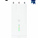 UBIQUITI AIRFIBER AF-5XHD - Radio conectorizado AirFiber X clase Carrier para uso exterior en frecuencias de 4.8GHz a 6.2GHz, alcanza velocidades de hasta 1 Gbps con 26 dBm de potencia de transmisión utilizando tecnología LTU , IP67, 1 Puerto RJ45 GbE.