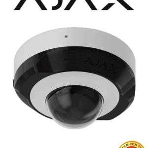 Ajax DomeCam Mini (5 Mp/2.8 mm) - Camara IP Domo  5 Megapixeles con IA y Micrófono/ H.265/ 25 Fps/ Lente de 2.8mm/ Angulo de 100°-110°/ IR DE 30 Mts/ IP65/ PoE/ WDR/HDR. Color Blanco