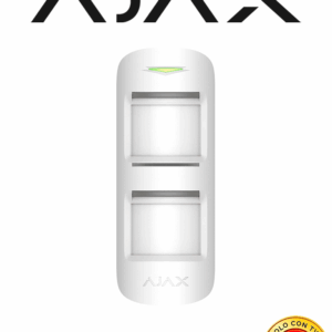 AJAX MotionProtect Outdoor W - Detector de movimiento inalámbrico para exterior con sistema anti-enmascaramiento avanzado. Color Blanco (28302.33.WH3)