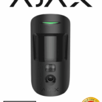 AJAX MotionCam B (PhOD)- Detector de movimiento con Verificación fotográfica y con la función de mandar imágenes sobre demanda. Color Negro