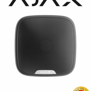 AJAX StreetSiren B- Sirena Exterior Reforzada Inalámbrica. Color Negro