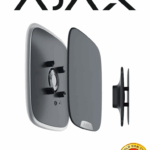 Ajax StreetSiren DoubleDeck + Brandplate - Paquete que Incluye la Sirena inalámbrica para exteriores StreetSiren DoubleDeck color negro y la Brandplate, placa frontal personalizable en color negro