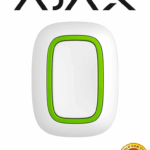AJAX Button W - Botón inteligente multifuncional. Botón de pánico / Control de dispositivos de automatización / Silenciar alarmas de detectores de incendios. Color Blanco (28203.26.WH3)