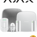 AJAX KIT RESIDENCIAL PLUS EXT- 1 Hub2Plus conexión Ethernet/WiFi/LTE color Blanco/APP “AJAX PRO” iOS y Android, 1 sensor de movimiento, 2 detectores para puerta o ventana, 1 control remoto y 1 sirena EXTERIOR inalámbrica