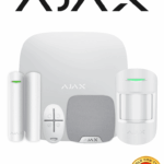 AJAX KIT RESIDENCIAL LIGHT - Panel de alarma Hub2Plus conexión Ethernet / WiFi / LTE, APP “AJAX PRO” iOS y Android , 1 sensor de movimiento, 1 detector para puerta o ventana, 1 control remoto y una sirena interior inalámbrica color Blanco