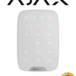 AJAX KeypadW - Teclado táctil inalámbrico con soporte de pared. Color Blanco