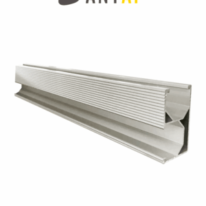 Riel de aluminio (2400 mm) - Aluminio anodizado de alta resistencia - ANTAI SOLAR