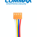 COMMAX - 4PINCONNECTOR Cable Conector 4 Pines para Sistema llamado  de Enfermería y Video Porteros Commax