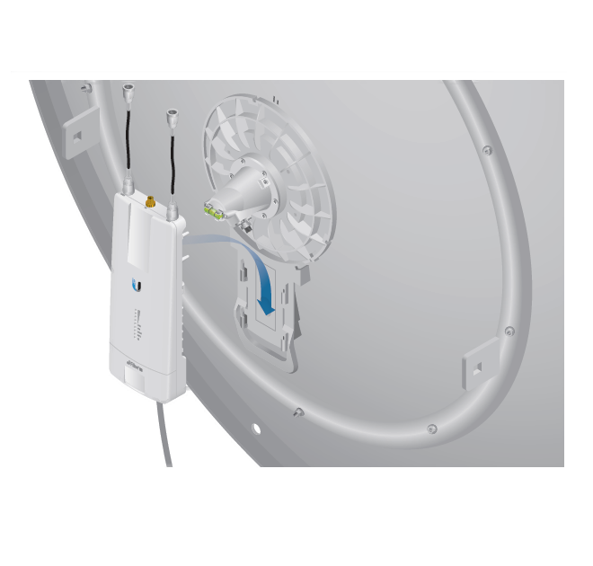 UBIQUITI AF-5G34-S45 - Antena direccional AirFiber X para radio conectorizado de 5GHz con ganancia de 34 dBi, MIMO. Compatible con AF5X y AF5XHD. - Image 3