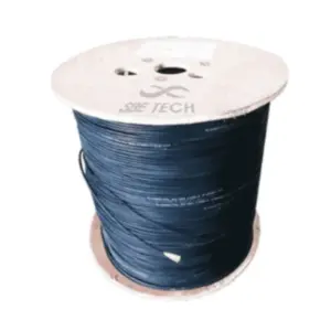 SBE TECH SBE-FODROPEI1-NP - fibra óptica FTTH Nueva línea redonda / Monomodo G.657A2 LSZH, / Uso interior/exterior / 1 HILO / VENTA POR BOBINA 2 KM