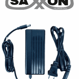 SAXXON KA3602A1203000P - Fuente de Poder Regulada / Alimentación 12 Vcc 3 Amper / Conector Macho / Voltaje de Entrada: 100-240V / Ideal para Cámaras de CCTV, Controles de Acceso y Asistencia /