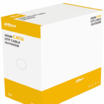 DAHUA PFM920-6U - Bobina de cable UTP Cat6 para exterior Dahua PFM920-6U. Con 305 metros de 100% cobre, cubierta MDPE resistente y color negro, cumple con ANSI/TIA 568-C.2, RoHS, y es retardante de flama, ideal para instalaciones seguras.