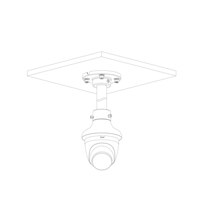 DAHUA HAC-HDW1801TQN-A - Camara Domo 4k/ 8 Megapixeles con Microfono Integrado/ Lente de 2.8mm/ 106 Grados de Apertura/ IR de 40 Metros/ Super Adapt/ Instalación Rapida/ WDR Real de 120 dB/ IP67/ Soporta: CVI/CVBS/AHD/TVI/ - Image 3