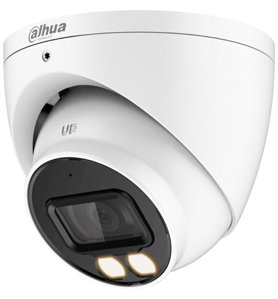 DAHUA HAC-HDW1809T-A-LED - Camara Domo Eyeball 4k Full Color/ 8 Megapixeles/ Lente de 2.8 mm/ 106 Grados de Apertura/ Microfono Integrado/ 40 Metros de Iluminación/ Imagen a Color 24/7/ Super Adapt/ WDR de 120 dB/ - Image 2