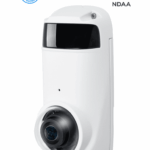 VIVOTEK CC9381-HV-v2 - Cámara IP panorámica exterior de 5 MP con visión 180º, Smart IR 15 Mts, IP66, IK10, WDR Pro, Micrófono integrado, Deep Search IA, Smart VCA,Trend Micro, Smart Stream III, NDAA, ONVIF