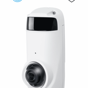 VIVOTEK CC9391-HV - Cámara IP panorámica exterior de 8MP con visión 180º, Smart IR 20 Mts, IP66, IK10, WDR Pro, Micrófono integrado, Deep Search IA, Smart VCA,Trend Micro, Smart Stream III, NDAA, ONVIF