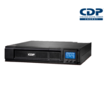 CDP UPO11-3RT UPS online / 3000VA / 2700W / Onda senoidal pura / Rackeable / Pantalla LCD / 8 Terminales de salida NEMA 5-15R / Requiere clavija o adaptador NEMA 5-30R