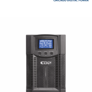 CDP UPO11-1 - UPS / 1000VA / 900W / torre / 4 Terminales de salida / Pantalla LCD / Baterias 12V a 9AH X 2 / Voltaje de entrada 120VCA