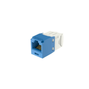 PANDUIT CJ688TGBU - Módulo jack con terminación estilo TG Mini-Com™ / UTP RJ45 Categoría 6 / AZUL
