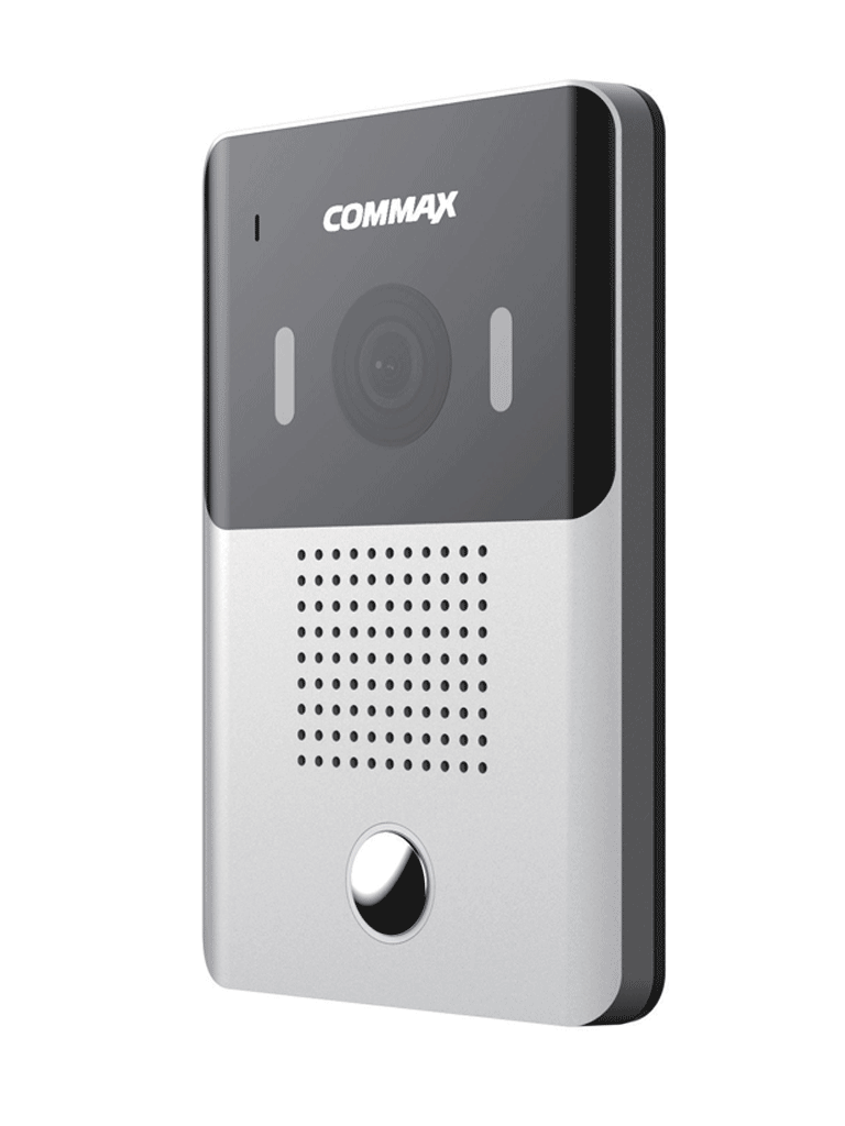 COMMAX DRC4YP - Frente de calle para videoportero, compatible con monitores Commax uso en interior y exterior/ Soporta 2 monitores/ Salida de relay para función de apertura de puerta incluye cubierta metalica - Image 2