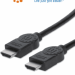 MANHATTAN 353274 - Cable HDMI de Alta Velocidad de 7.5 Metros/ Resolución 1080/HDMI Macho a Macho/ Soporta Canal de Retorno de Audio (ARC)
