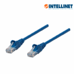 INTELLINET 342605 - Cable patch / CAT 6 / 3.0 metros (10.0Ft) / UTP Azul / Patch cord