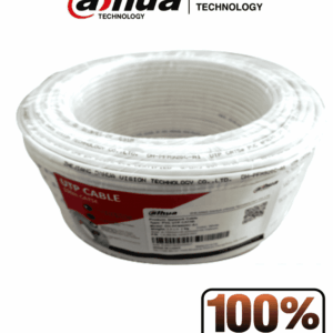 DAHUA PFM920I-5EUN-C-V2-100 - Bobina de 100 Mts de Cable UTP Cat5e/ 100% Cobre/ Color Blanco/ Ideal para Video y Redes/