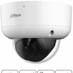 DAHUA DH-HAC-HDBW1200RAN-Z - Camara Domo Antivandalica de 2 Megapixeles/ Lente Motorizado de 2.7mm a 12mm/ Super Adapt/ IR de 60 Metros/ IP67/ IK10