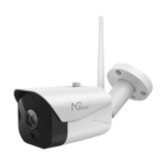 NGTECO NGC401 - Cámara Bullet WiFi / 1080P / Distancia IR 15 metros / Almacenamiento local y en la nube / Control Remoto / Audio Bi-direccional / Funciona con Alexa
