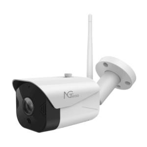 NGTECO NGC401 - Cámara Bullet WiFi / 1080P / Distancia IR 15 metros / Almacenamiento local y en la nube / Control Remoto / Audio Bi-direccional / Funciona con Alexa