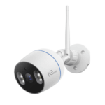 NGTECO NGC501 - Cámara Bullet WiFi / 1080P / Lente 3.6mm / Visión Nocturna / Almacenamiento local y en la nube / Control Remoto / Audio Bi-direccional / Funciona con Alexa