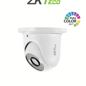 ZKTECO ES855P11CS7CMI- Cámara IP Domo Full Color 5 Megapíxeles /  Compresión H.265 / Lente 2.8 mm / Alcance IR 20mts / Detección Facial / Micrófono Integrado / ONVIF Profile SCarcasa metálica / PoE /  IP67 / P2P