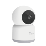 NGTECO NGC2401 - Cámara PT WiFi / 1080p / Lente 3.6mm / Visión panorámica e inclinación / Visión Nocturna / Almacenamiento Local y en la Nube / Control Remoto / Audio Bi-direccional / Funciona con Alexa