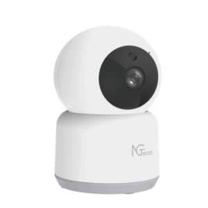 NGTECO NGC2401 - Cámara PT WiFi / 1080p / Lente 3.6mm / Visión panorámica e inclinación / Visión Nocturna / Almacenamiento Local y en la Nube /  Control Remoto / Audio Bi-direccional / Funciona con Alexa
