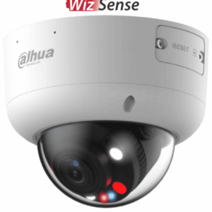 DAHUA IPC-HDBW3849R1P-ZAS-PV - Cámara IP Domo de 8 MP, con iluminadores duales hasta 40 m, tecnología TiOC y WizSense, lente motorizado de 2.7-13.5 mm, audio bidireccional, 1 entrada/salida de alarma y audio, compatible con Quick Pick en NVR con IA.