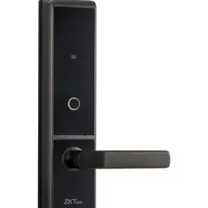 ZKTECO TL300B - Cerradura Inteligente con Bluetooth, Capacidad para 100 Huellas Dactilares, 100 Tarjetas y 100 Contraseñas, Compatible con Puertas Izquierdas y Derechas
