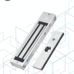 YLI YM180NLED Cerradura Magnética con indicador led para Control de Acceso / Fuerza de Sujeción 180 Kg o 350 LB / Compatible con Soporte MBK180NZL / Para puerta de madera, vidrio o metal