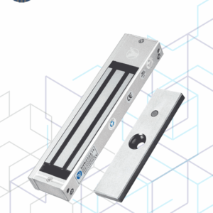 YLI YM180NLED Cerradura Magnética con indicador led para Control de Acceso / Fuerza de Sujeción 180 Kg o 350 LB / Compatible con Soporte MBK180NZL / Para puerta de madera, vidrio o metal