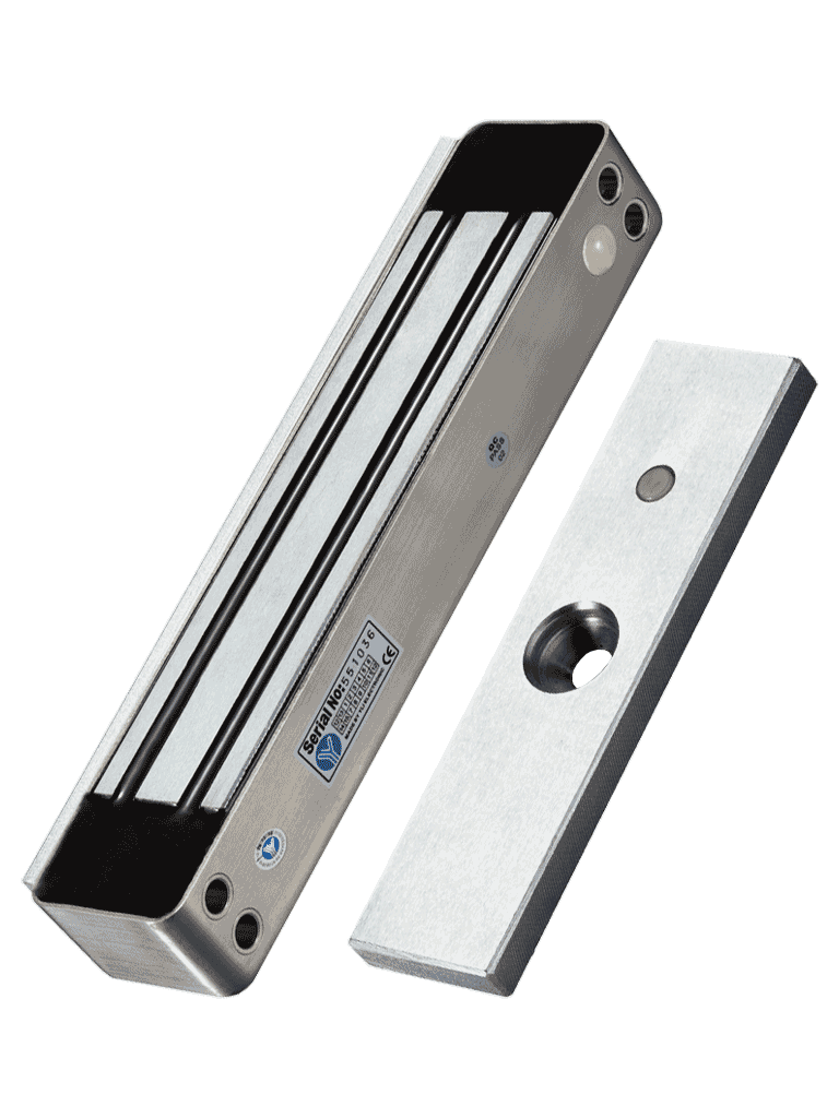 YLI YM280WLED - Cerradura Magnética para exterior IP68 con LED / Fuerza de Sujeción 280Kg /600Lb / Voltaje Dual 12v/24 VDC - Image 4
