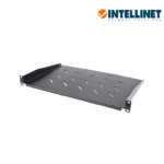 INTELLINET 714884 - Charola Rack 19", 1U, 30 cm de profundidad, ventilada, soporta hasta 25 kg