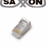 SAXXON S901B - Conector plug RJ45 para cable UTP/FTP /CAT 5E / Blindado / Paquete 100 piezas