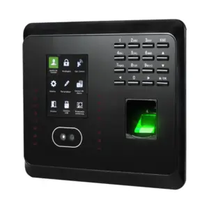 ZKTECO MB360ID - Control de Asistencia y Acceso Básico con Autenticación Facial (1500 Rostros), Huella Digital BioID (2000), Tarjeta ID 125 kHz (2000), Registro de 100,000 Eventos y Conectividad TCP/IP