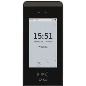 ZKTECO MiniACPLUS - Control de Acceso y Asistencia Visible Light con Autenticación Facial (3000 Rostros), Tarjeta ID 125 KHz (3000), Registro de 150,000 Eventos y Conectividad TCP/IP