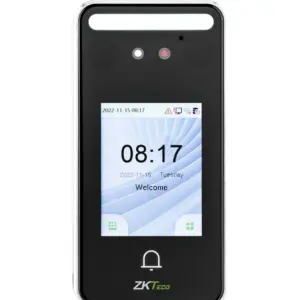 ZKTECO SpeedFaceV3LITE - Control de Acceso y Asistencia Visible Light con Autenticación Facial (500 Rostros), Tarjeta ID 125 KHz (3000), Registro de 200,000 Eventos, IP65 y Conectividad TCP/IP