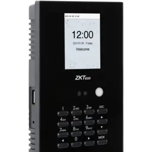 ZKTECO LFACE10 - Control de Asistencia Visible Light con Autenticación Facial (100 Rostros), Registro de 50,000 Eventos y Función SSR (Reporte en Hoja de Cálculo mediante USB)