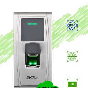 ZKTECO MA300 - Control de Acceso y Asistencia / 1,500 Huellas / 10,000 Tarjetas ID / 100,000 Registros / TCPIP / IP65